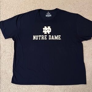 Fanatics Navy Notre Dame Tee